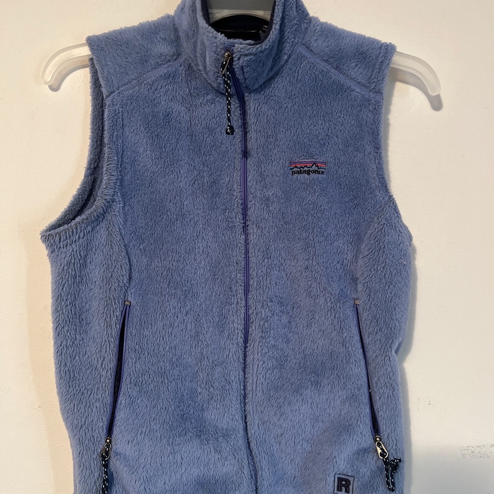 Vintage Patagonia deep pile fleece vest